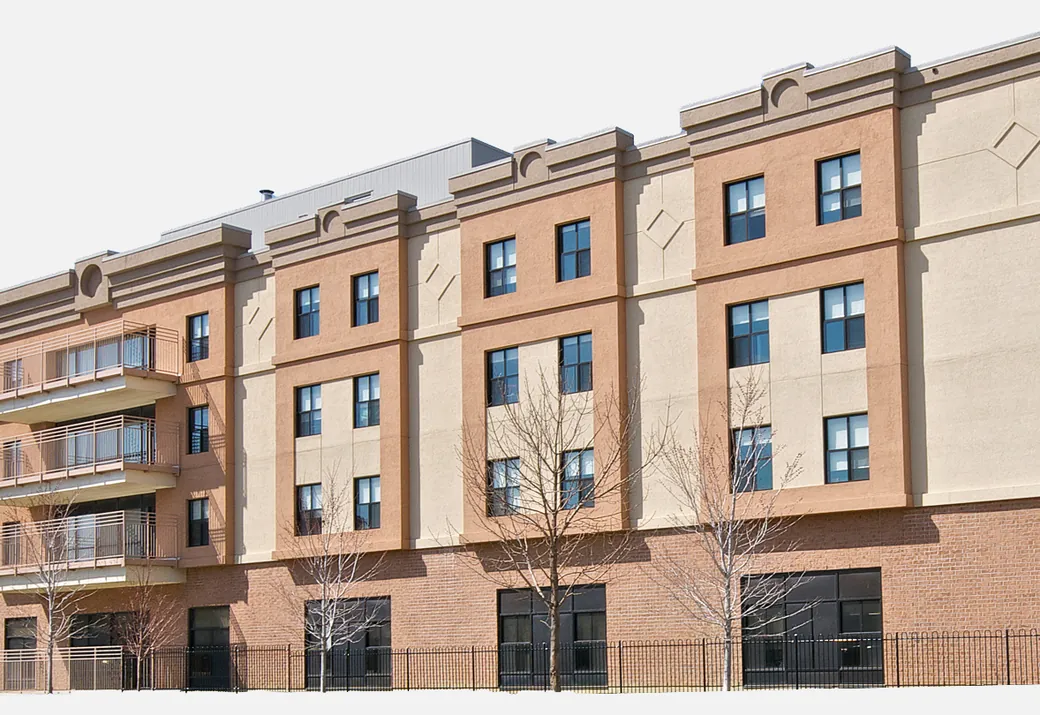 A multi-storey commercial building